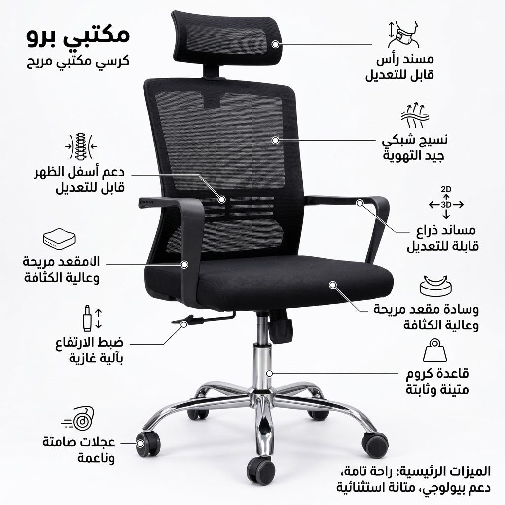 Chaise ergonomique
